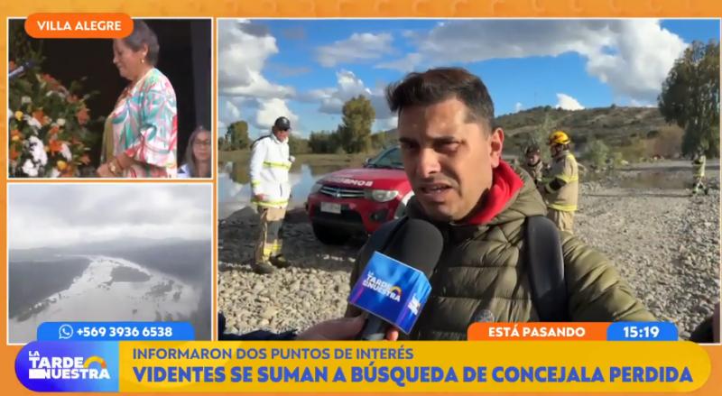 Archivo La tarde es nuestra, búsqueda de la concejala desaparecida.