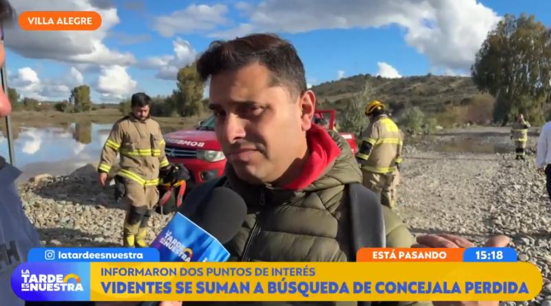 Vidente ayuda en la búsqueda de la concejala desaparecida en la región del Maule.