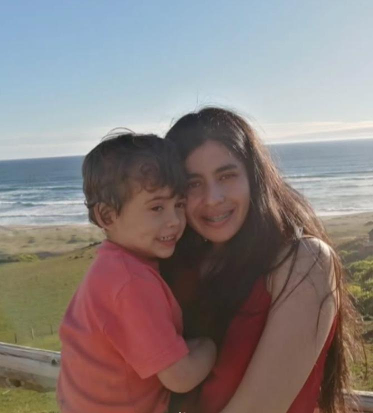 Mamá de Tomás Bravo - Instagram.