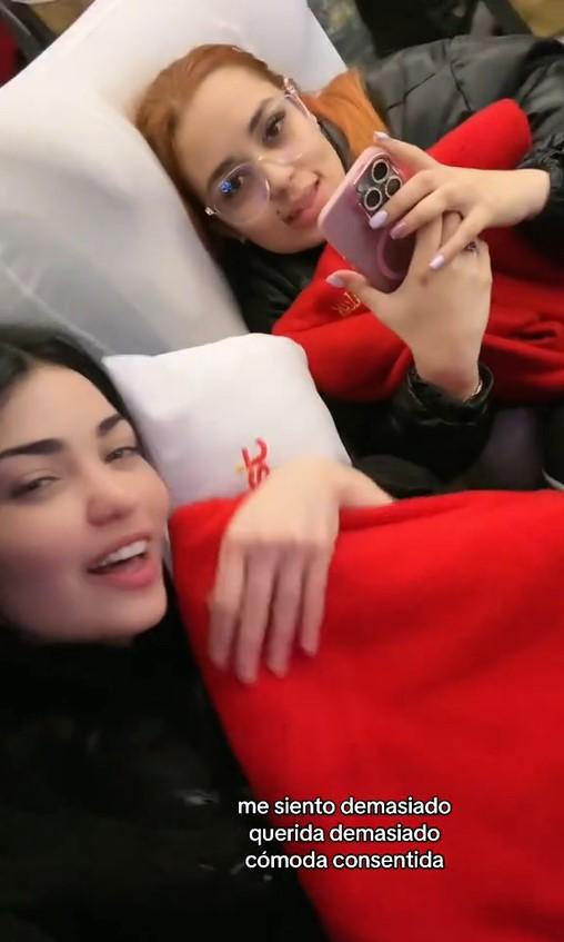 Venezolana alucina con viaje en bus en Chile - Captura