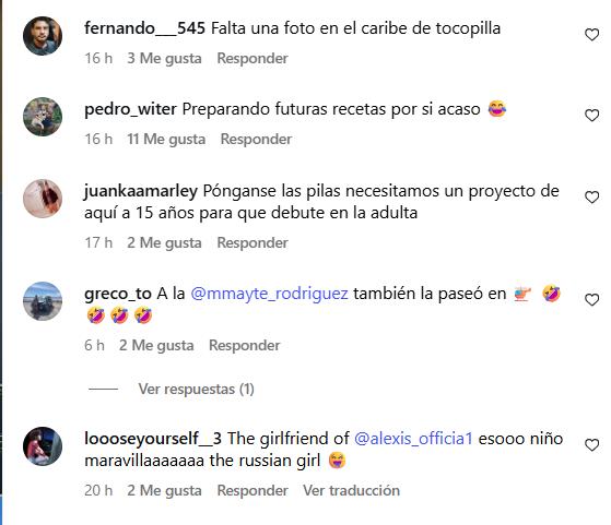 Los comentarios que le dejaron los chilenos a la supuesta nueva polola de Alexis Sánchez - Captura