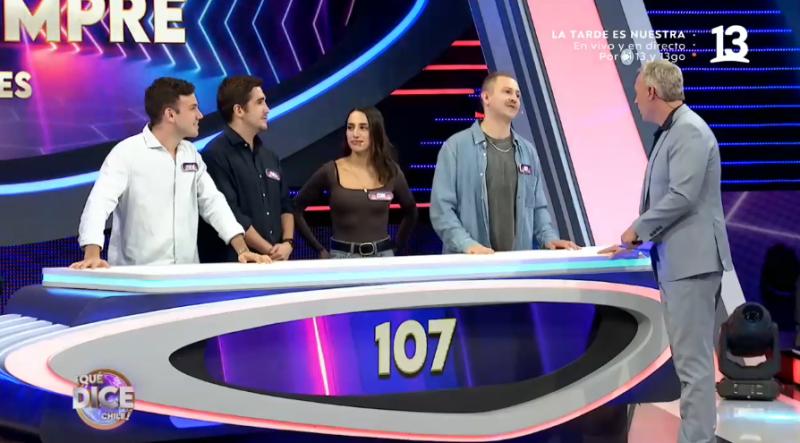 Hijo de Viviana Nunes participó en ¡Qué dice Chile!