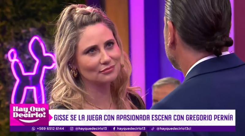 Gissella Gallardo saca sus dotes de actuación.