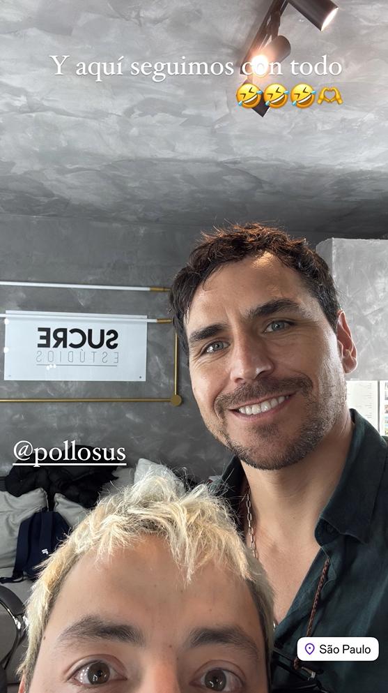 Pangal Andrade y Pollo Castillo | Instagram