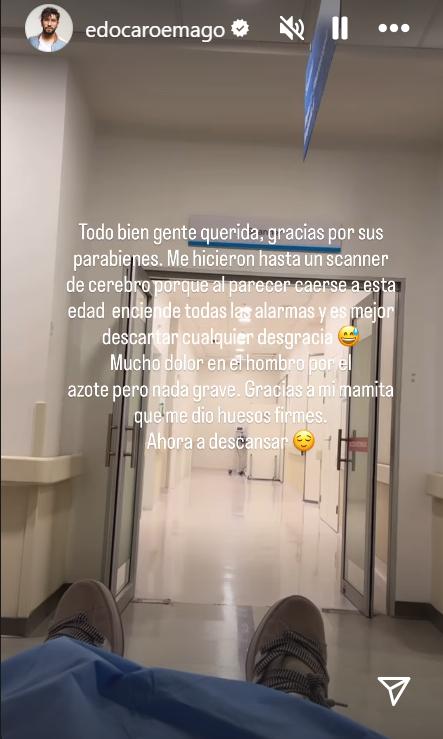 Historia de Edo Caroe | Instagram