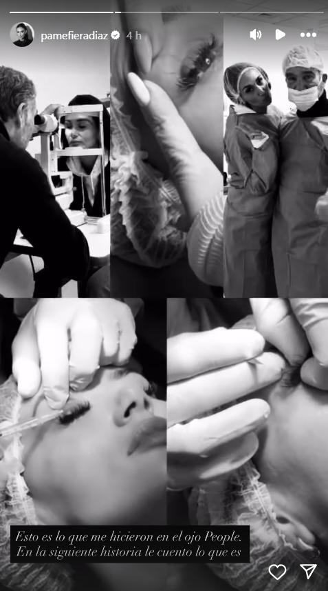 Pamela Díaz mostró la intervención médica que vivió - Instagram