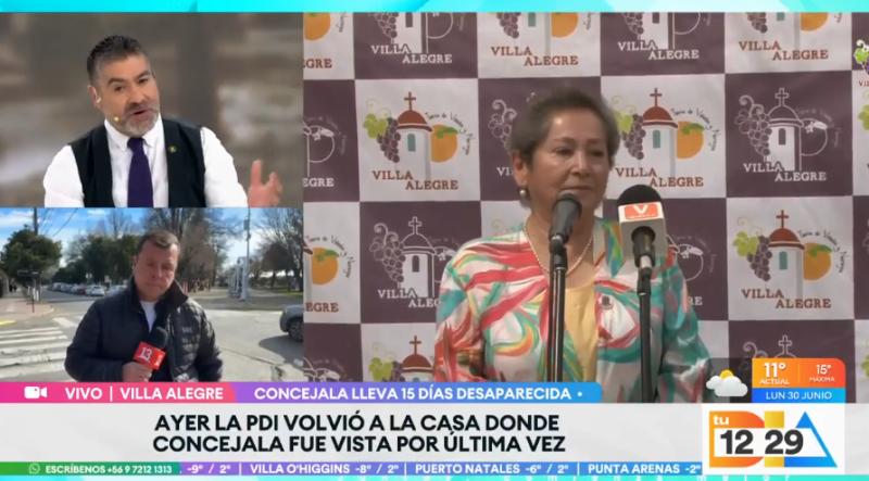 Nuevos datos en la búsqueda de concejala desaparecida.