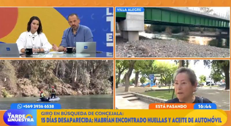 Nuevos antecedentes en desaparición de concejala de Villa Alegre.