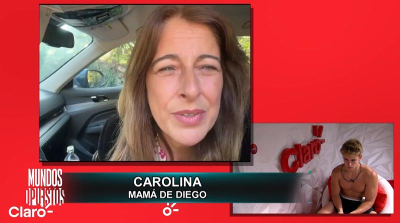 Canal 13 - Diego Venegas habló con su madre y rompió en llanto