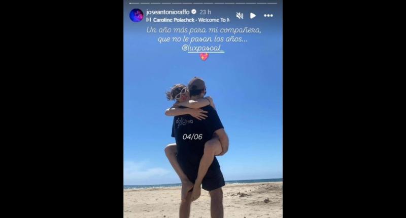 Lux Pascal y José Antonio Raffo - Instagram