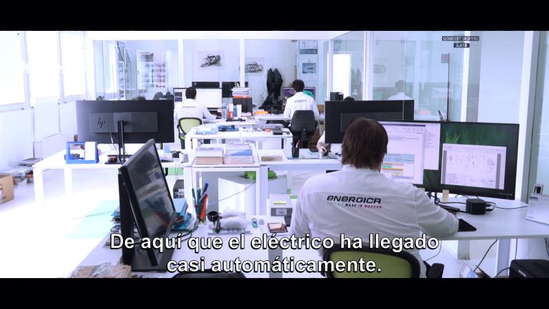 Interior de la compañía Energica. Créditos: Ideas Italy.