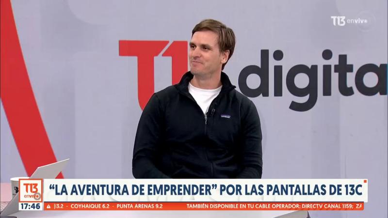 François Pouzet. Créditos: T13 en vivo.