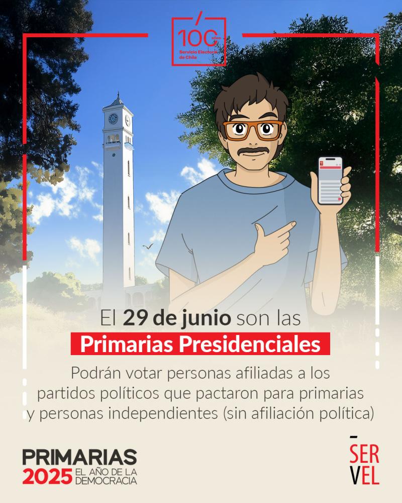 Todo listo para las Primarias Presidenciales - Servel