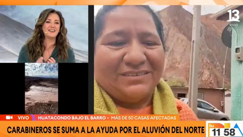 El equipo de "Tu Día" aplaude a la comunidad de Huatacondo