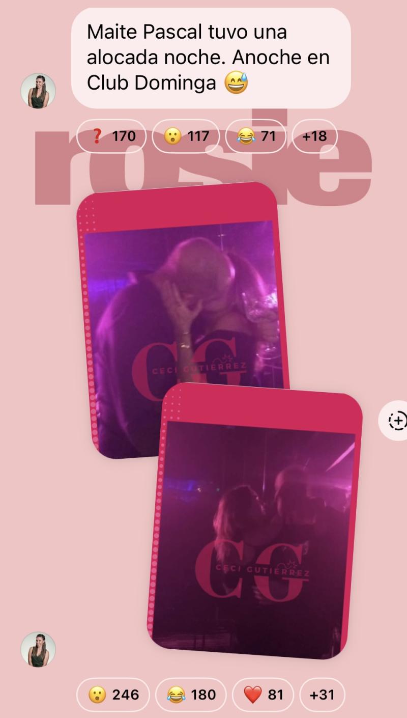 Supuestas fotos de Maite Pascal - Cecilia Gutiérrez