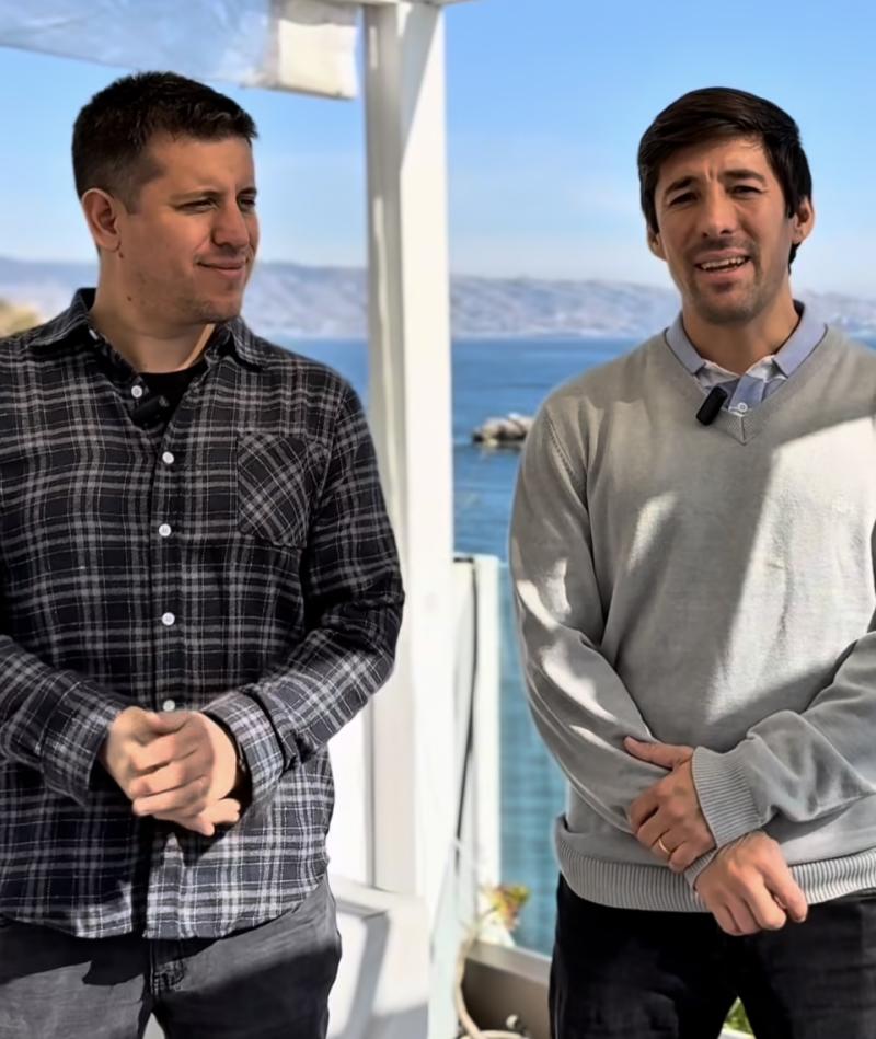 Ian y Max, hijos de Roy Sothers - Instagram