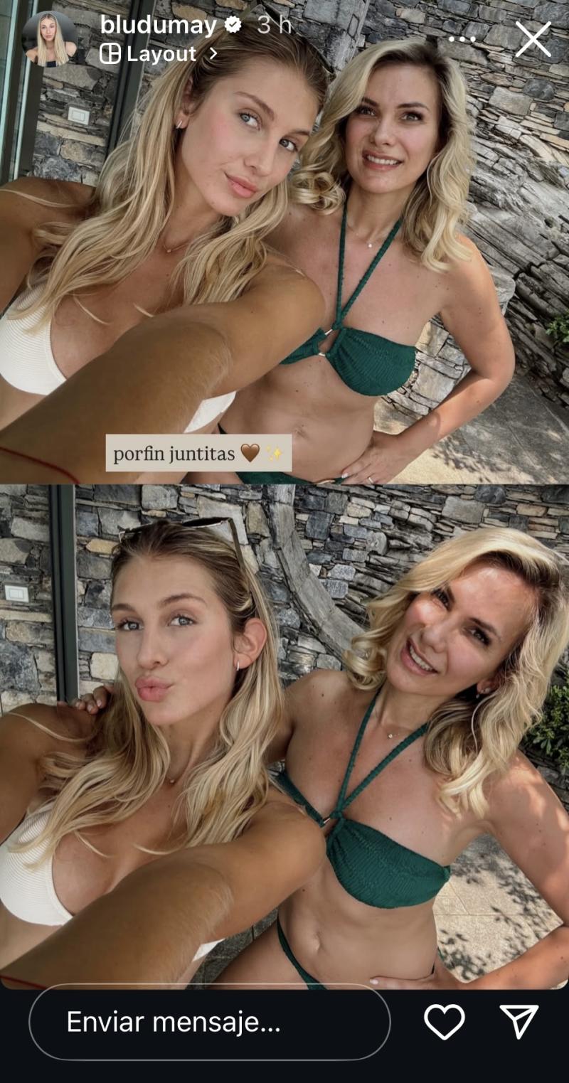 Blu Dumay junto a María Alberó - Instagram