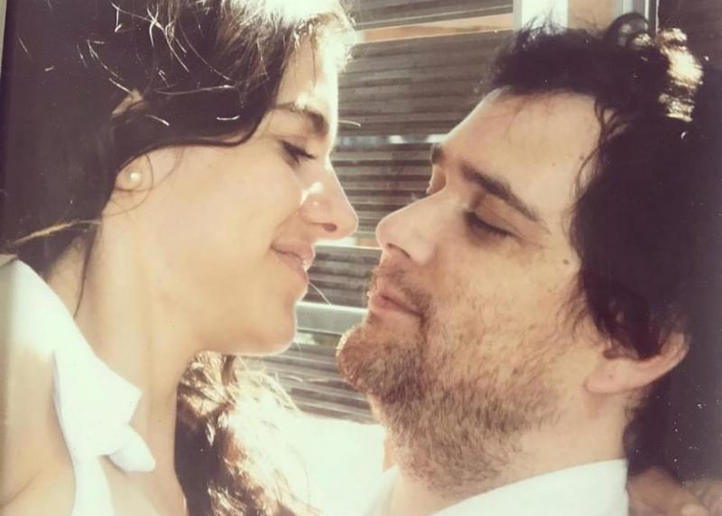 María Luisa Godoy junto a su esposo Ignacio Rivadeneira