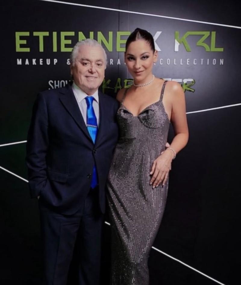 Hernán Calderón junto a Kel - Instagram