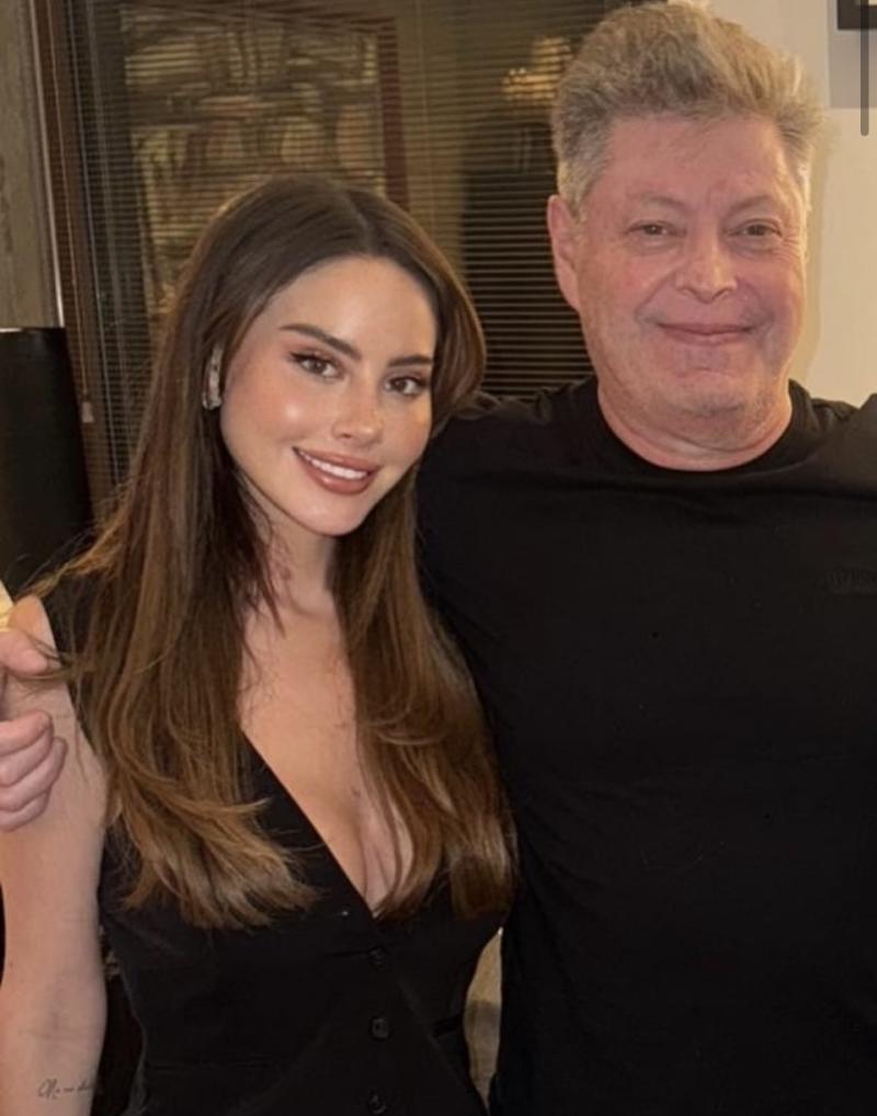 Ignacia Michelson y su padre - Instagram