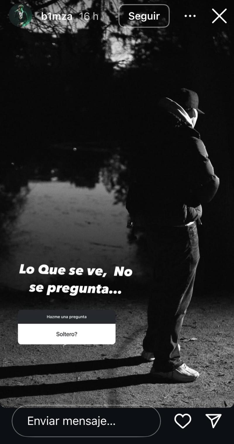 Bimza confirma quiebre con Trini Neira - Instagram