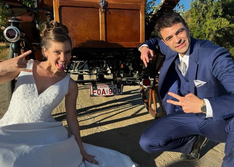 Octavia Bernasconi y Jorge Arecheta - Instagram