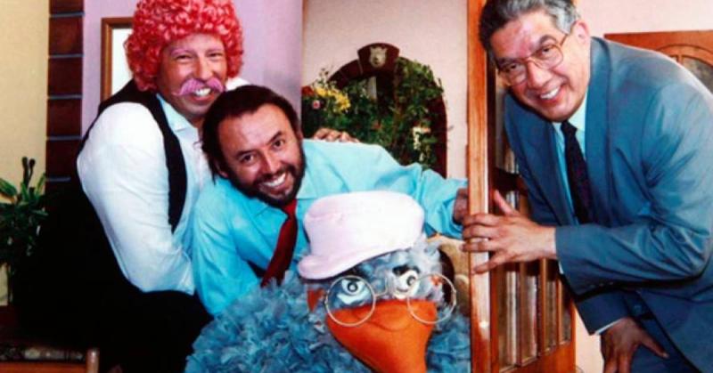 Iván Arenas y el Tío Valentín en El Mundo del Profesor Rossa