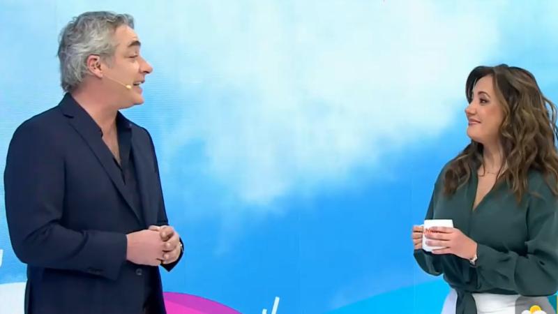 José Luis Repenning y Priscilla Vargas en "Tu Día"