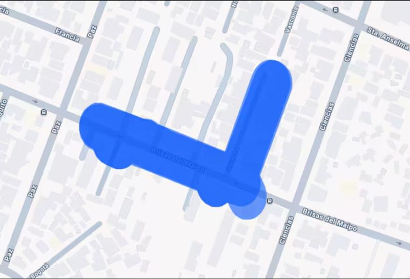 Corte de luz en La Cisterna - ENEL