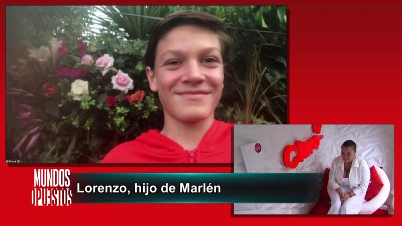 Lorenzo Marocchino habla con Marlen en Mundos Opuestos