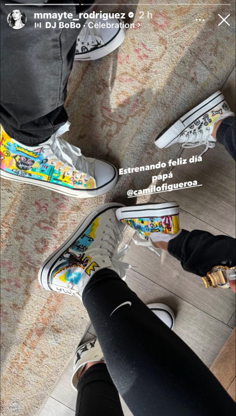 Mayte Rodríguez celebrando el Día del Padre - Créditos: Instagram