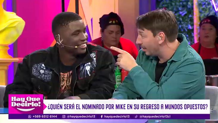 Canal 13 - Mike Milfort fue invitado a ¡Hay que decirlo! tras su paso por Mundos Opuestos