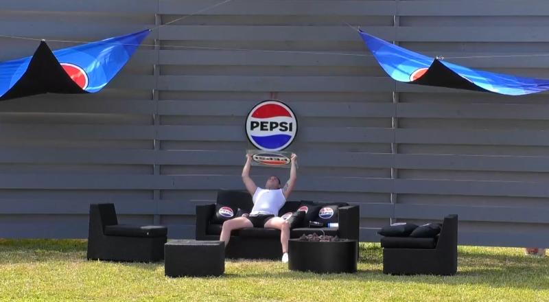 Canal 13 - Princeso sacó risas por su curioso entrenamiento