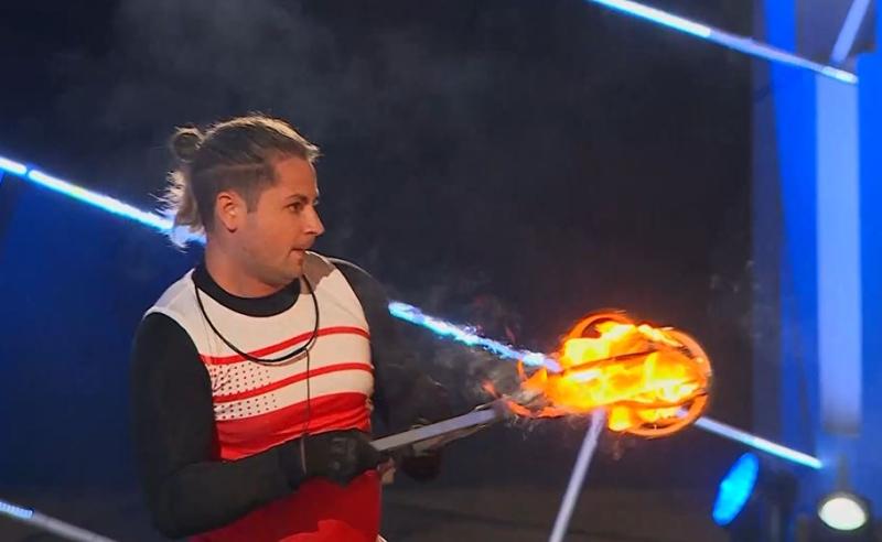 "Princeso" durante la competencia de salvación