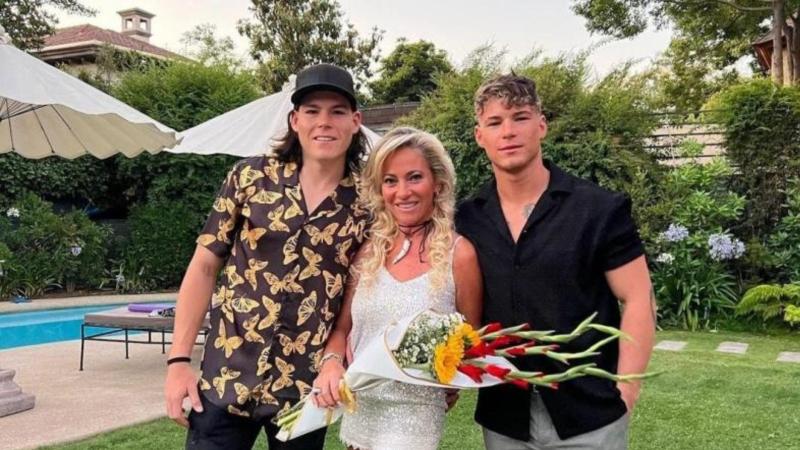 Raimundo Cerda y su familia - Créditos: Redes sociales