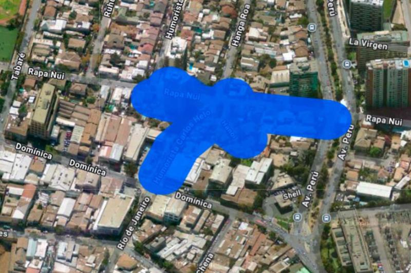 Corte de luz en Recoleta - ENEL