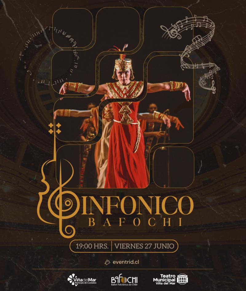 Bafochi Sinfónico llega al Teatro Municipal de Viña del Mar con una propuesta artística única.
