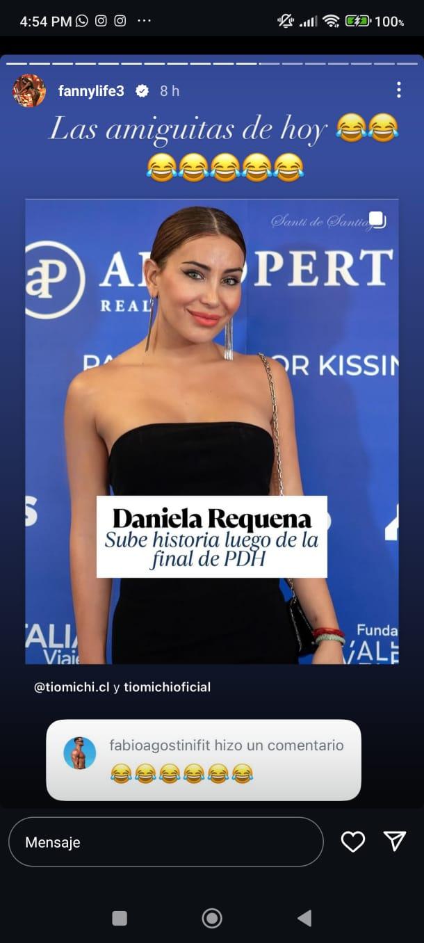 Historia de Fanny en contra de Daniela Requena