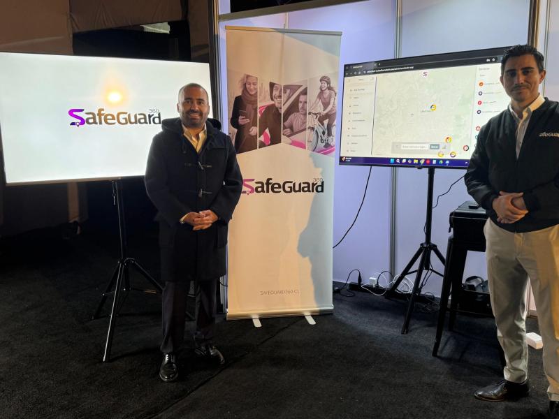 Abraham Valdebenito. CEO de SafeGuard 360. Créditos: LinkedIn