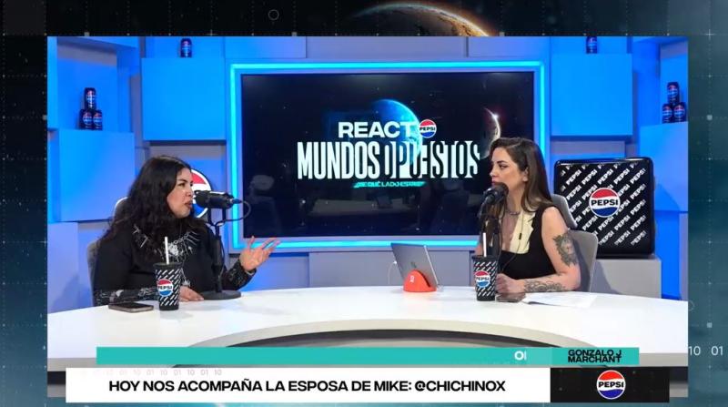 "Chichi" en el react de Mundos Opuestos