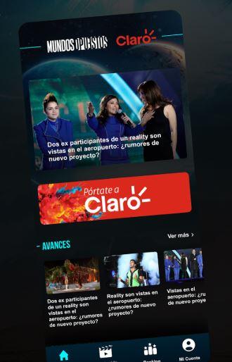 Aplicación de Mundos Opuestos