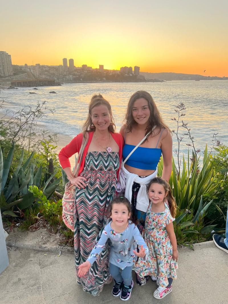 Cota Castelblanco junto a su mamá, su hija y su hermana - Instagram