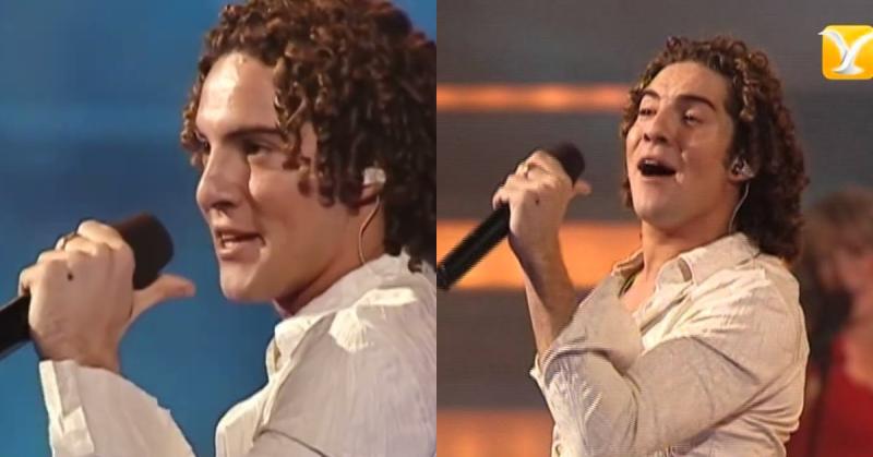 David Bisbal en el Festival de Viña 2003