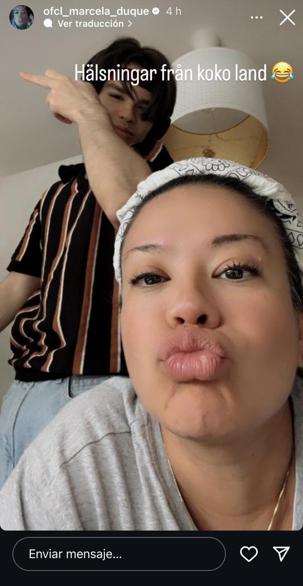 Así luce hoy Esai Méndez, hijo de Marcela Duque y Dj Méndez