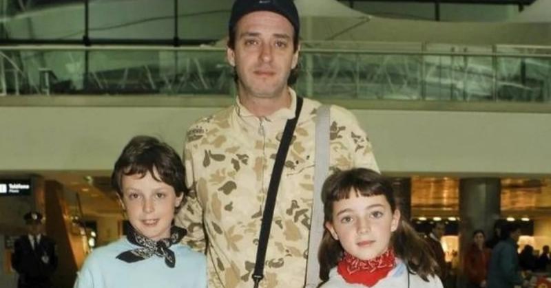 Gustavo Cerati y sus hijos / Créditos: Clarín