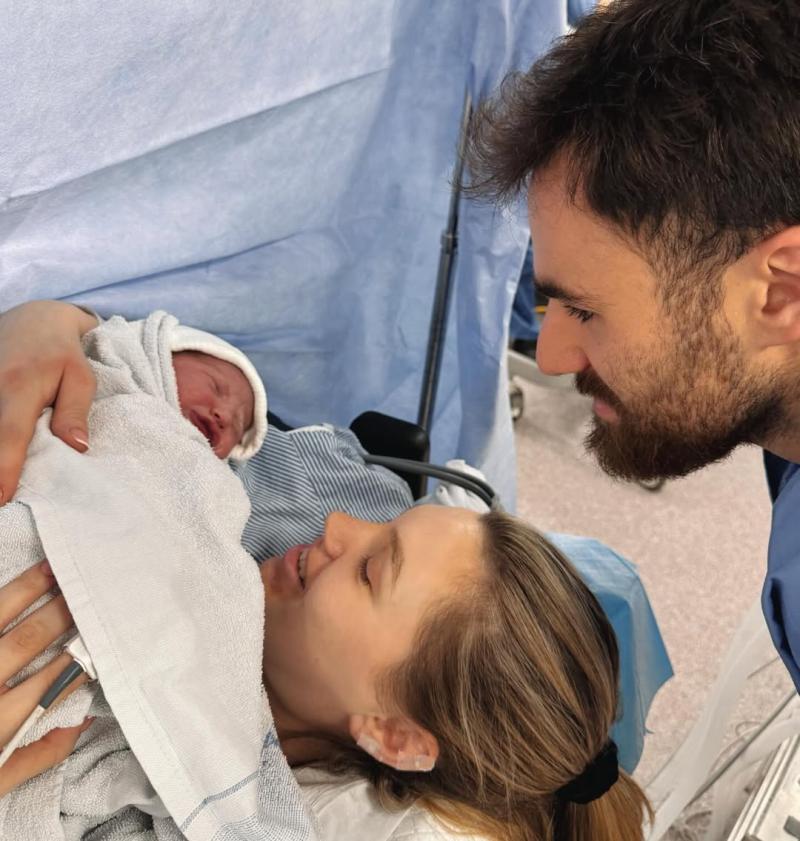 La segunda hija de Ben Brereton y Kimberley Abbott nació en enero pasado