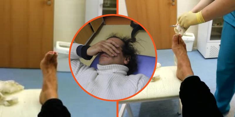 Jorge Said casi pierde un pie en Siberia mientras documentaba a la tribu Nenets. Créditos: 13C.