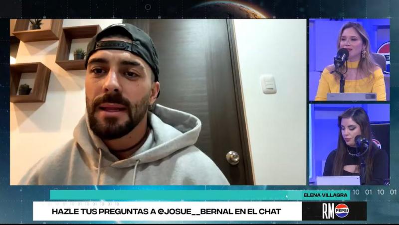 Josué Bernal en el react de "Mundos Opuestos"