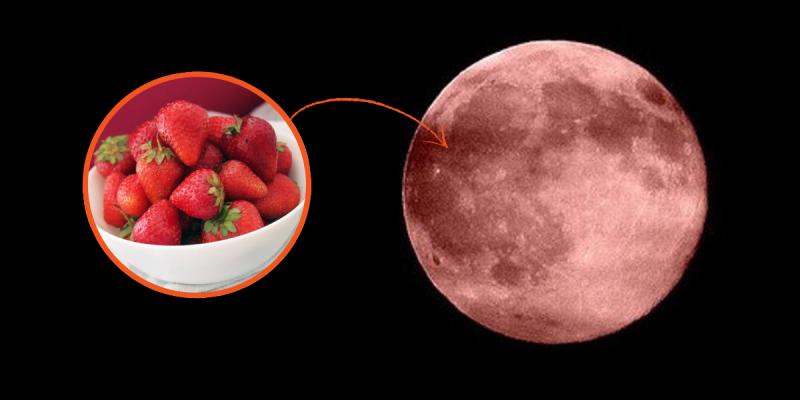 Luna llena de junio conocida como Luna de Fresa. Créditos: Pexels.