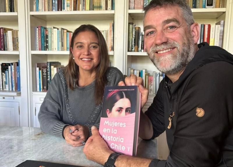 María Gabriela Huidobro y Felipe Braun. Créditos: Instagram.